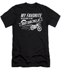 1 My Favorite Accessory Is My Motorcycle Biker Skull Teequeen2603 T-Shirt