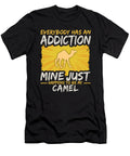 Camel Addiction Funny Farm Animal Lover Jacob Zelazny T-Shirt