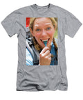 Hiker Drinking Water Lars Schneider T-Shirt