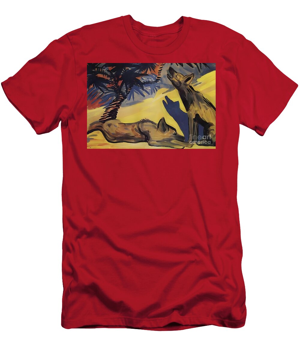 Hyenas Luna Brush T-Shirt