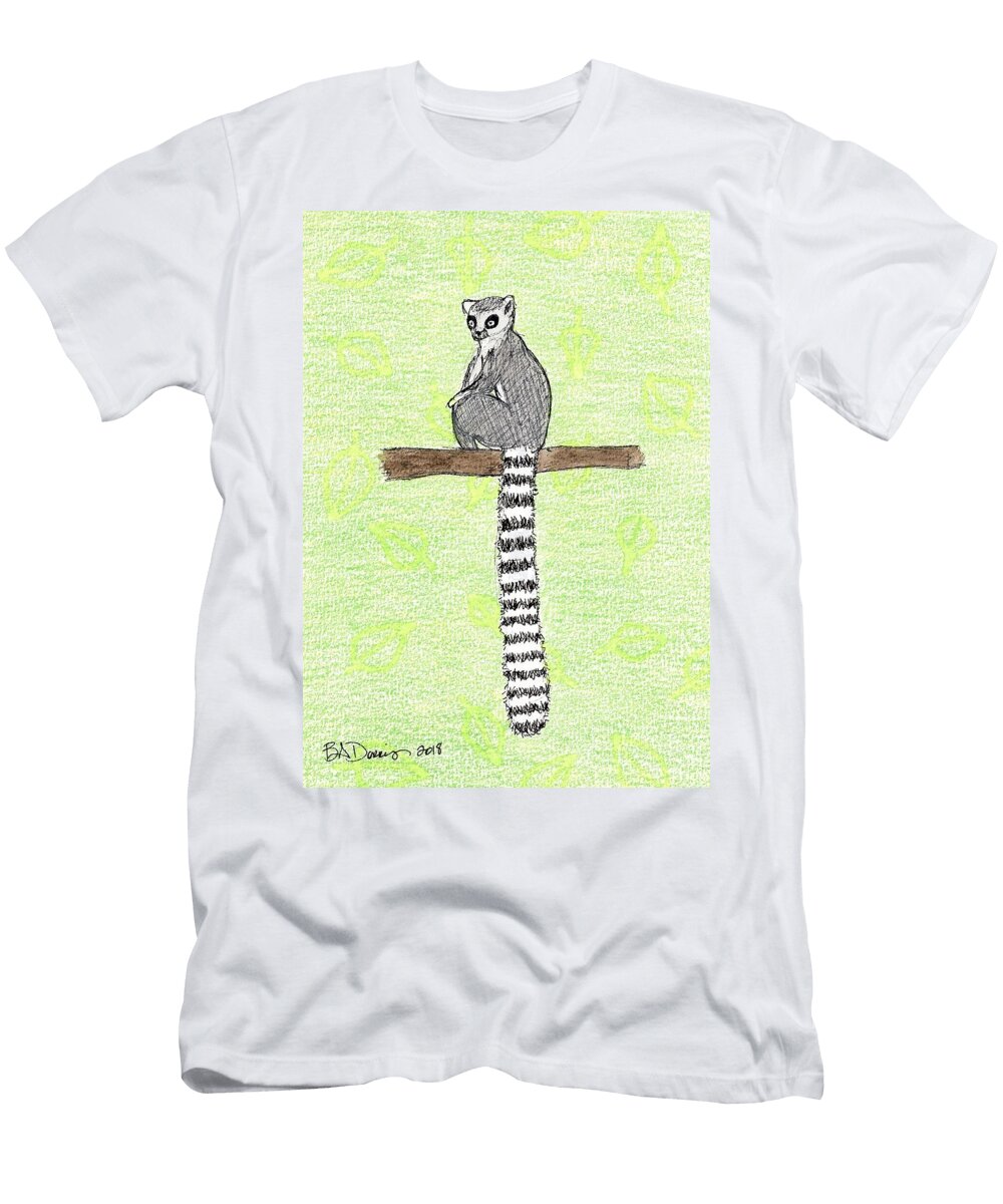 Ring Tailed Lemur Brittany Dorris T-Shirt