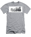 Rushing to a City Fire 1889 J5 Historic Illustrations T-Shirt