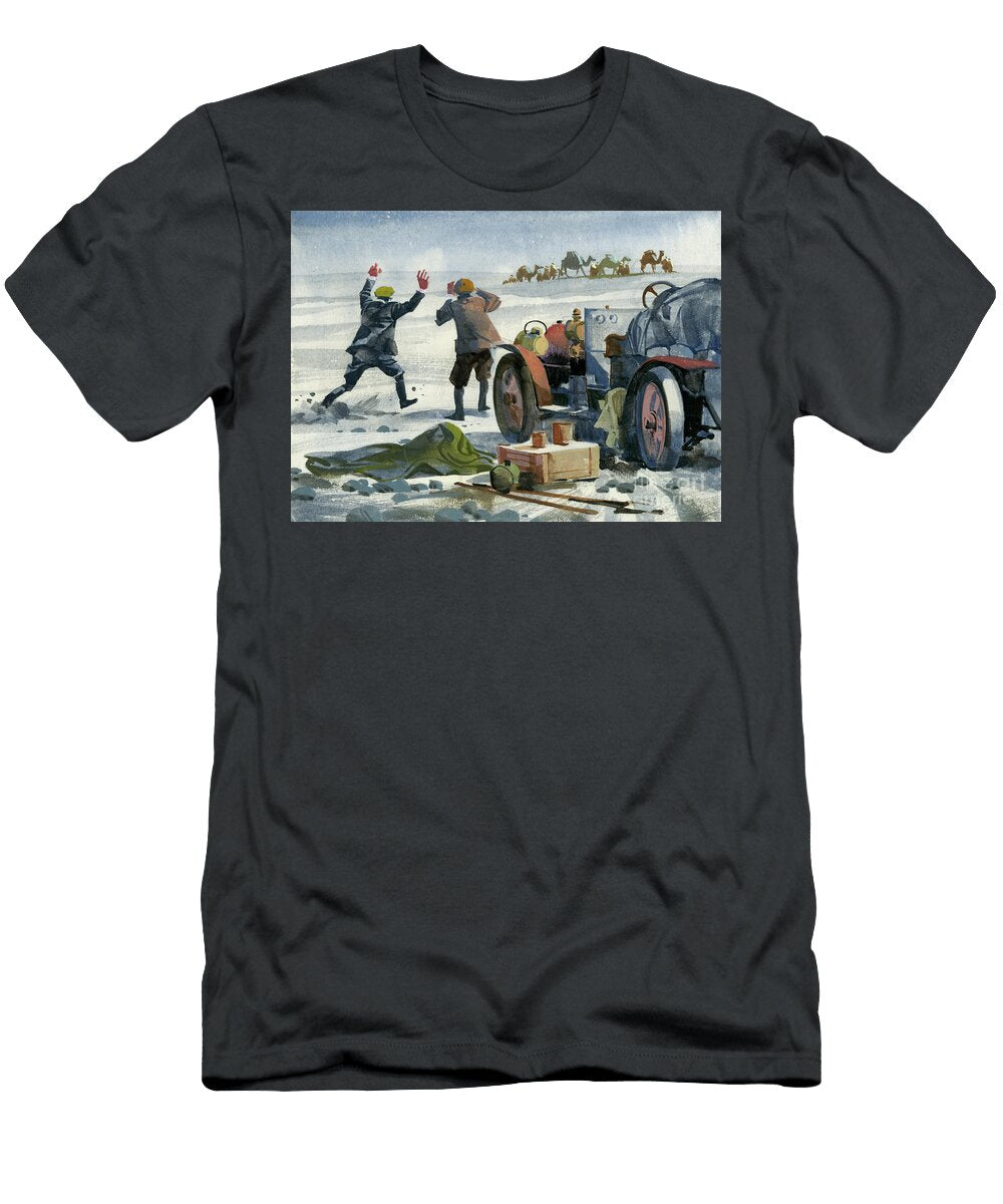 Scene During Ten Thousand Mile Motor Race Ferdinando Tacconi T-Shirt